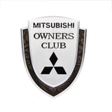 Mitsubishi Metal Shield Car Rear Sticker Auto Window Emblem Badge Decal