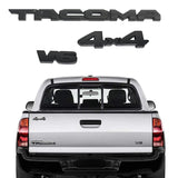 Auto Rear Emblem Letters Sticker for Tacoma V6 4X4 Logo Trunk Badge Body Words Decal Car Styling Modification Decorations