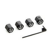 4pcs/set Mazda Anti-Theft Car Air Valve Stem Cap Auto Tyre Valve Covers