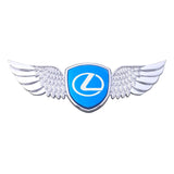 Lexus Logo Metal Wings Car Front Hood Bonnet Center Sticker Emblem