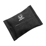 Honda Suede Car Tissue Box Holder Seat Back Hanging Napkin Storage Bag