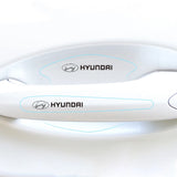 8pcs Hyundai Car Door Handle Bowl Wrist Transparent Protector Anti-collision Decal