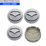 4pcs/set 52/56/60mm Mazda Car Wheel Center Hub Caps Hub Covers