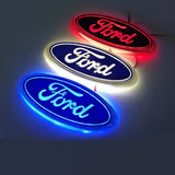 14.5x5.6cm 22.7x8.6cm Ford Car LED Light Front Rear Emblem Badge