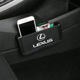 For NX200T ES250 RX350 IS300 ES350 IS250 CT200H IS NX RX GS350 Car Storage Box Seat Side Phone Holder Case Accessories