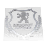Peugeot Shield Car Rear Sticker Auto Window Emblem Badge Decal