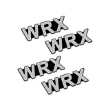 4pcs/set Subaru WRX Metal Car Stereo Sticker Auto Audio Emblem Decal