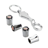 4pcs/set Cadillac Logo Car Air Valve Stem Caps Auto Tyre Valve Covers