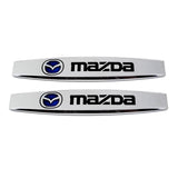 2pcs Mazda Metal Car Fender Side Badge Decal Rear Emblem Sticker
