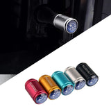 4pcs/set Subaru STI Logo Matte Car Air Valve Stem Caps Auto Tyre Valve Covers