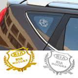 KIA Shield Car Rear Sticker Auto Window Emblem Badge Decal