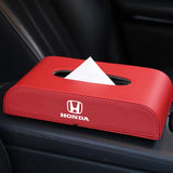 Car Styling Tissue Box Paper Holder Cover for Civic Accord CRV HRV Mugen Fit Jazz City Odyssey Jade Inspire Accessories