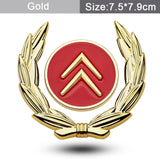Citroen Metal Car Rear Sticker Trunk Window Emblem Badge Decal
