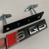 Audi S3 S4 S5 S6 S7 S8 RS3 RS4 RS5 RS6 RS7 RS8 SQ3 SQ5 SQ7 Car Front Grill Emblem Badge