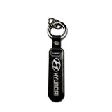 Hyundai Carbon Fiber Car Logo Keychain Keyring