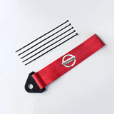 Nissan Nismo Nylon Car Front Bumper Trailer Belt Towing Rope