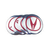 56mm Acura Car Wheel Center Hub Cap Sticker Decal