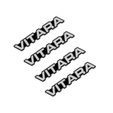 4pcs/set Suzuki Swift SX4 Vitara Metal Car Stereo Sticker Auto Audio Emblem Decal
