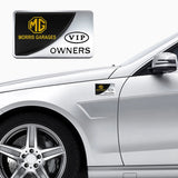 MG VIP OWNERS Metal Car Stickers Rear Emblem Badge