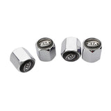 4pcs/set KIA Car Air Valve Stem Cap Auto Tyre Valve Covers