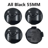 4pcs/set 55mm 68mm Ford Mustang ABS Car Wheel Hub Center Caps Covers