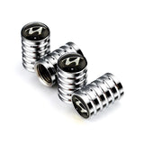 4pcs/set Hyundai Genesis Car Wheel Tire Air Covers Dust Proof Tire Valve Caps