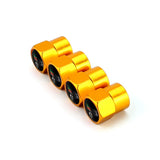 4pcs/set Skoda Car Air Valve Stem Cap Auto Tyre Valve Covers