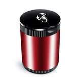 Abarth Metal Car Ash Tray Auto Ashtray Cigarette Holder Box with LED Light