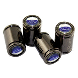 4pcs Ford Mustang Logo Tire Valve Caps