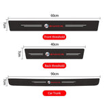 Buick Carbon Fiber Car Door Threshold Scratch Proof Sticker Decal