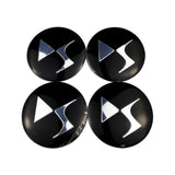 4pcs/set 56mm Citroen Car Wheel Center Hub Cap Sticker Decal