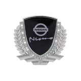 Nissan Metal Diamond Car Rear Sticker Trunk Emblem Badge Decal