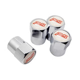 4pcs/set Subaru Car Air Valve Stem Cap Auto Tyre Valve Covers