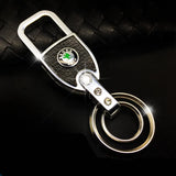 Skoda Metal Men Car Keyring Key Chain