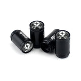4pcs/set Renault Logo Sport Matte Car Air Valve Stem Caps Auto Tyre Valve Covers