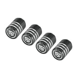 4pcs/set Cadillac Metal Car Wheel Tire Valve Stem Caps Covers