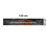 130x21cm Citroen Car Front Trunk Windshield Sunshade Sticker Decal
