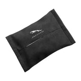 Jaguar Suede Car Tissue Box Holder Seat Back Hanging Napkin Storage Bag
