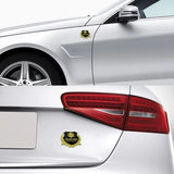 2PCS Suzuki Metal Car Rear Sticker Shield Trunk Emblem Badge Decal