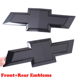 29.5x8.7cm Chevrolet Silverado Car Front Hood Emblem Badge Auto Rear Sticker Decal