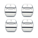 4pcs/set Renault Stainless Steel Car Door Lock Cover Protection