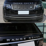 Land Rover Range Rover ABS Car Front Hood Cover Sticker Decal Auto Rear Emblem Badge