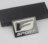 F-SPORT Car Side Rear Emblem Badge Sticker Decoration for  IS200 IS250 ES200 ES350 LX570 GS200 GS300 CT200H Accessories