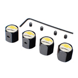 4pcs/set Chevrolet Corvette SS Anti-Theft Car Air Valve Stem Cap Auto Tyre Valve Covers