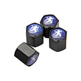 4pcs/set Peugeot Car Air Valve Stem Cap Auto Tyre Valve Covers