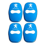 4pcs/set Peugeot Stainless Steel Car Door Lock Cover Protection