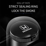 Honda Metal Car Ash Tray Auto Ashtray Cigarette Holder Box with LED Light