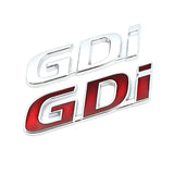 Hyundai GDi TGDi Metal Car Rear Sticker Auto Trunk Emblem Badge Decal