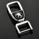 Peugeot Metal Men Car Keyring Key Chain