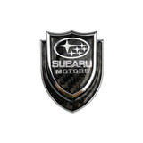 Subaru Shield Carbon Fiber Car Rear Sticker Window Emblem Badge Decal